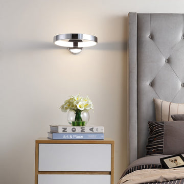 Nathaniel 14" Dimmable Integrated LED Metal Wall Sconce - JONATHAN Y